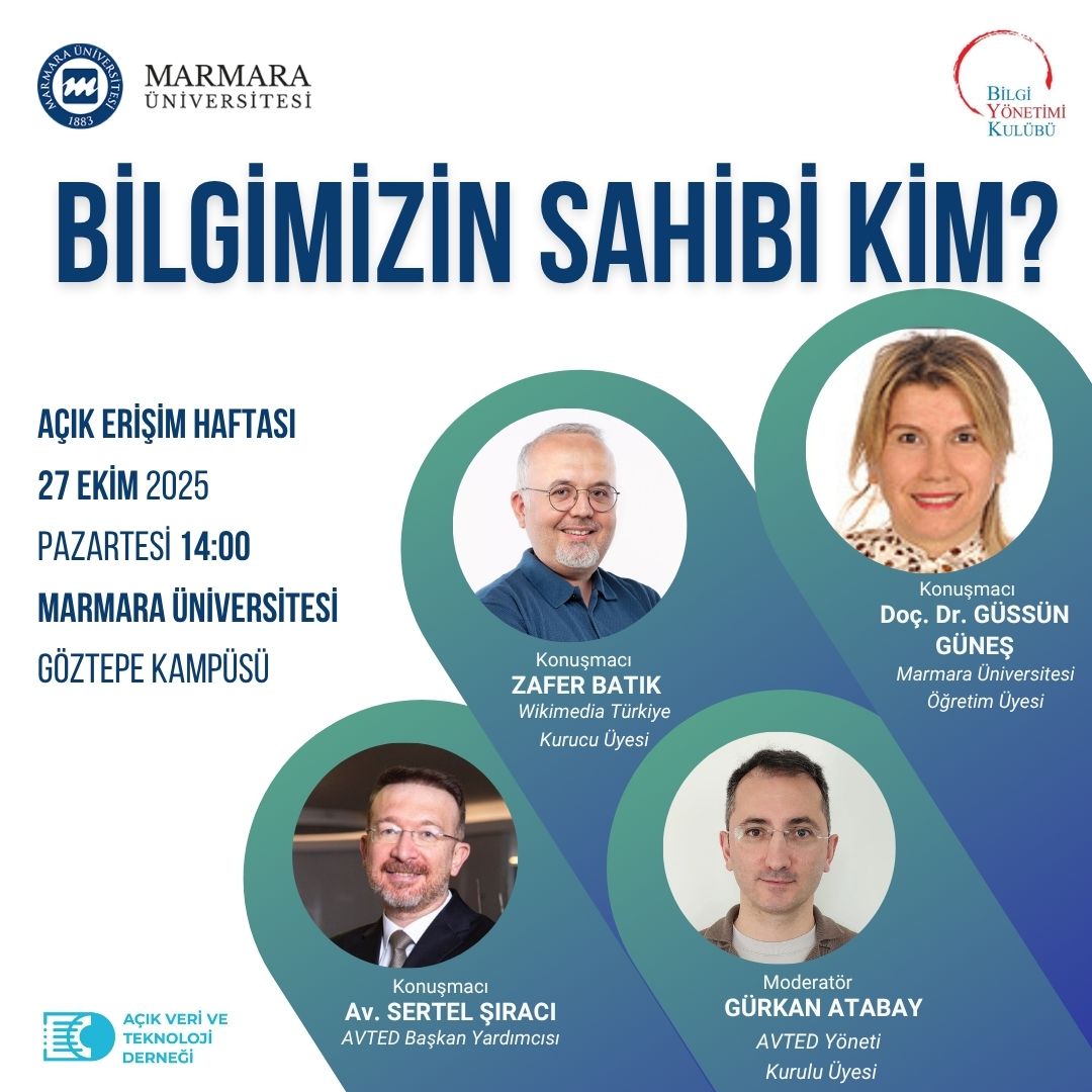 Açık Erişim Haftası – “Bilgimizin Sahibi Kim?”