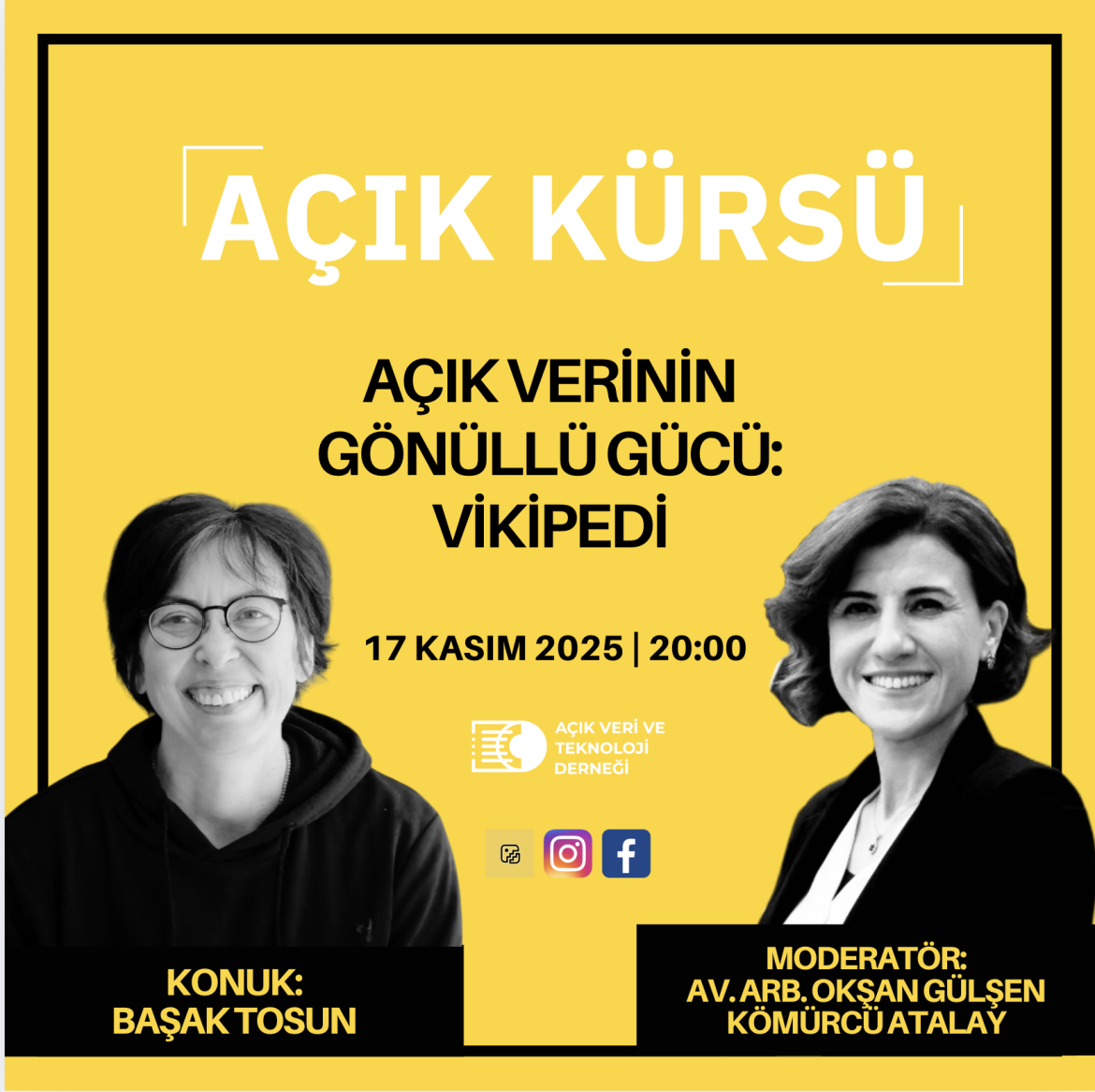 [Açık Kürsü] 49. Bölüm | Açık Verinin Gönüllü Gücü: Vikipedi